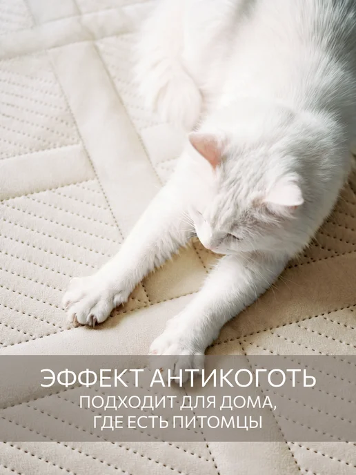 Guten Morgen Покрывало на кровать 240х260 велюровое с наволочками, 230x250, фото 7