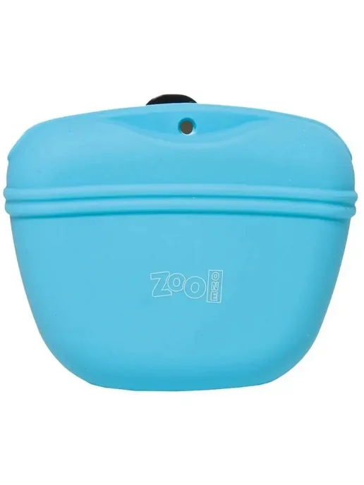 ZOOONE Сумочка для лакомств с магнитным замком (ОРАНЖЕВАЯ), голубой, фото 8