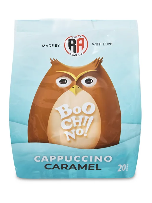 ARMFOOD Напиток кофейный растворимый "BOOCHINO" Capuchino Caramel, 20 шт, фото 2