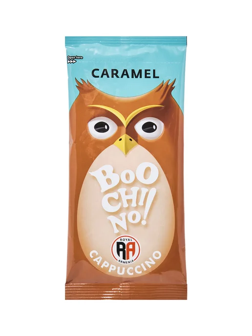 ARMFOOD Напиток кофейный растворимый "BOOCHINO" Capuchino Caramel, 20 шт, фото 3