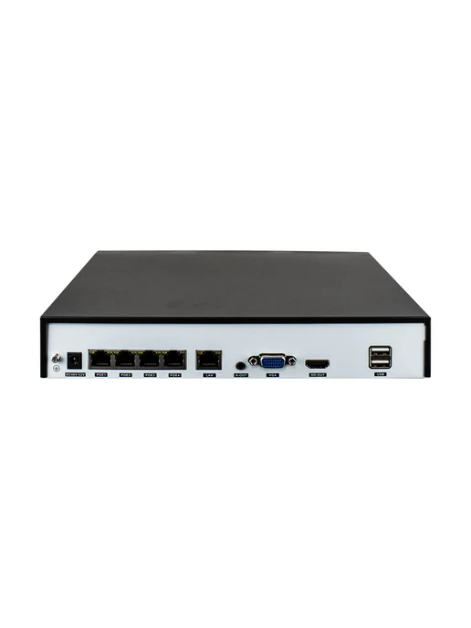 SECTEC Цифровой IP видеорегистратор 12МП со встроенным POE 4 порта, черный, фото 3