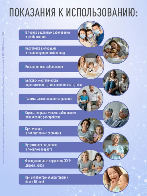 ЛЕОВИТ Коктейль белковый стандарт с пищевыми волокнами энтеральное…, вариант, фото 2