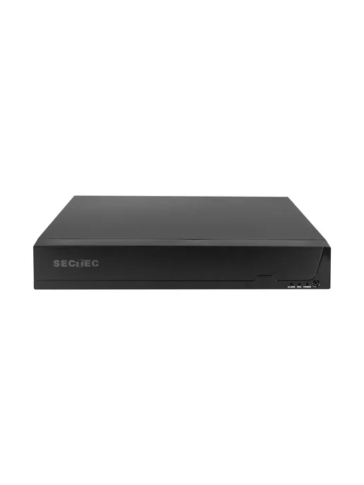 SECTEC Цифровой IP POE видеорегистратор 12 каналов до 4K, черный, фото 2