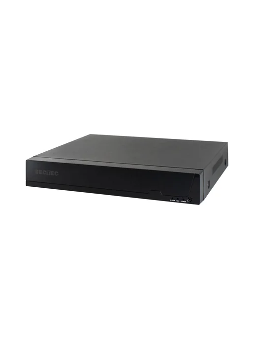 SECTEC Цифровой IP POE видеорегистратор 12 каналов до 4K, черный, фото 3