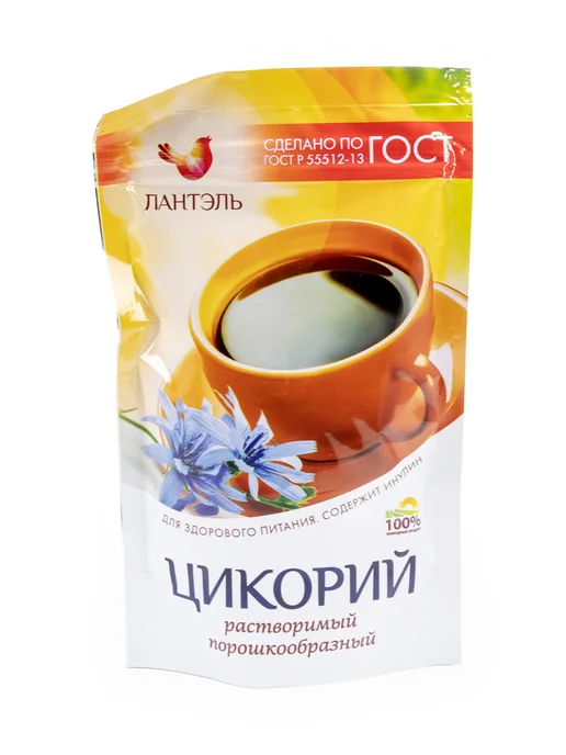 ЛАНТЭЛЬ. Цикорий натуральный, растворимый, порошкообразный, 85г, 6 шт, 85 г, 6 шт, фото 2