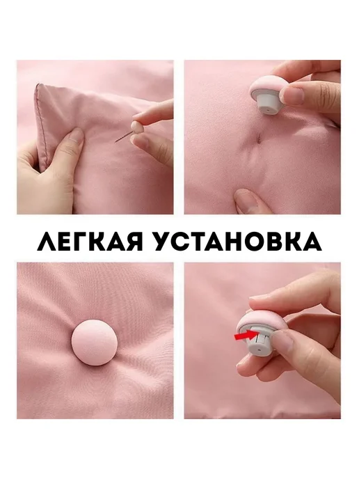 FORTERA Фиксатор для одеяла к пододеяльнику, серый, фото 2
