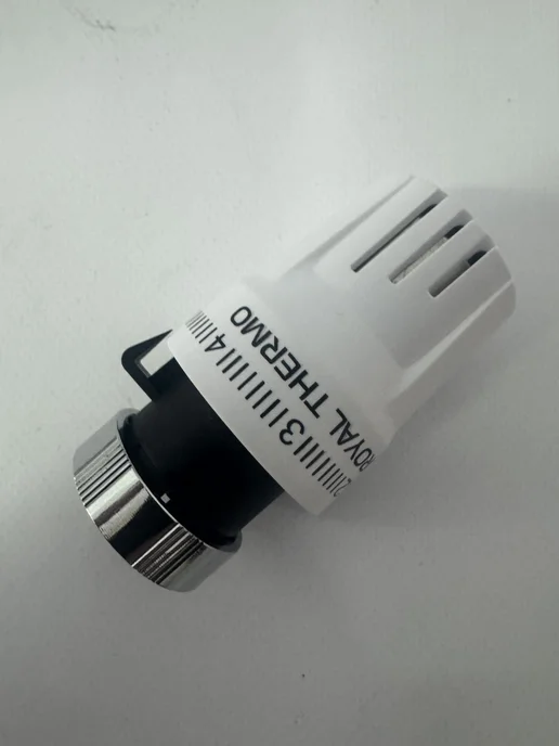Royal Thermo Термоголовка на радиатор жидкостная, M30 x 1,5 (белый) 5шт, 5 шт, фото 3