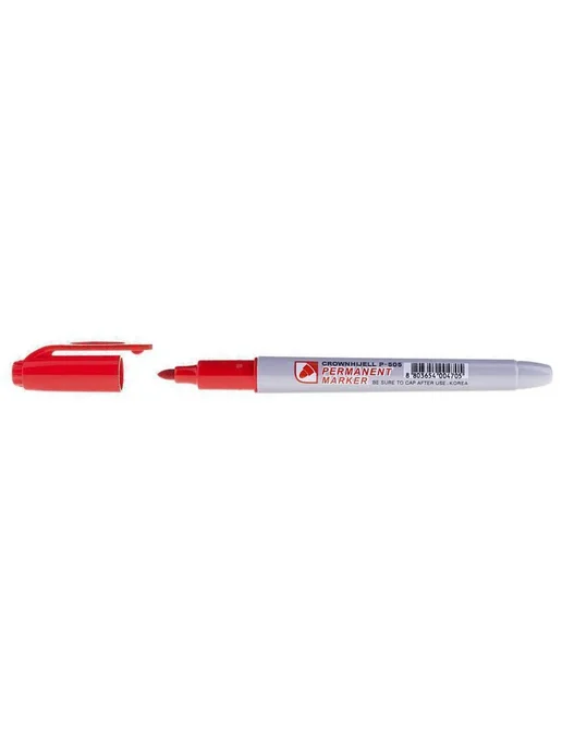CROWN Перманентный маркер Multi Marker Slim P-505, 2 мм 5 шт, 5 шт, фото 2