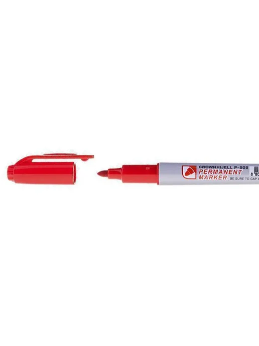 CROWN Перманентный маркер Multi Marker Slim P-505, 2 мм 5 шт, 5 шт, фото 3