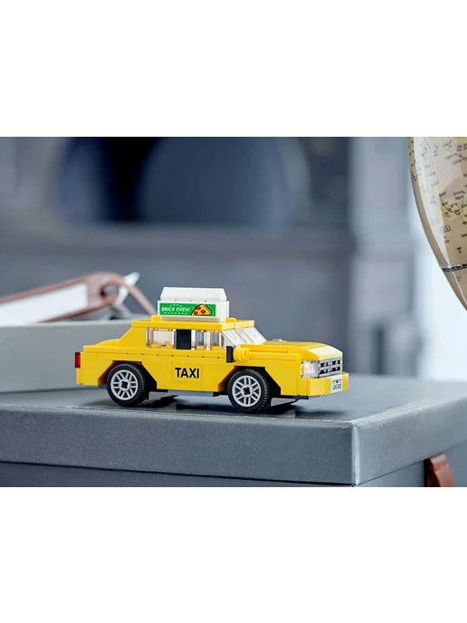 LEGO Конструктор Creator 40468 Жёлтое такси, 124 дет, желтый, фото 4