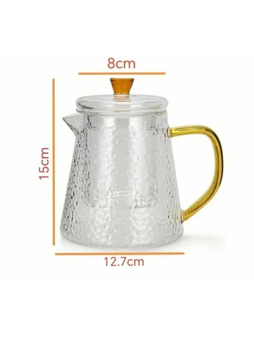 Glass Чайник стеклянный заварочный 900 мл, 900 мл, фото 2