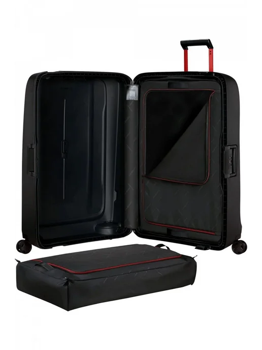 Samsonite Чемодан 4-х колесный 81 см ESSENS Charcoal Red, красный, фото 3
