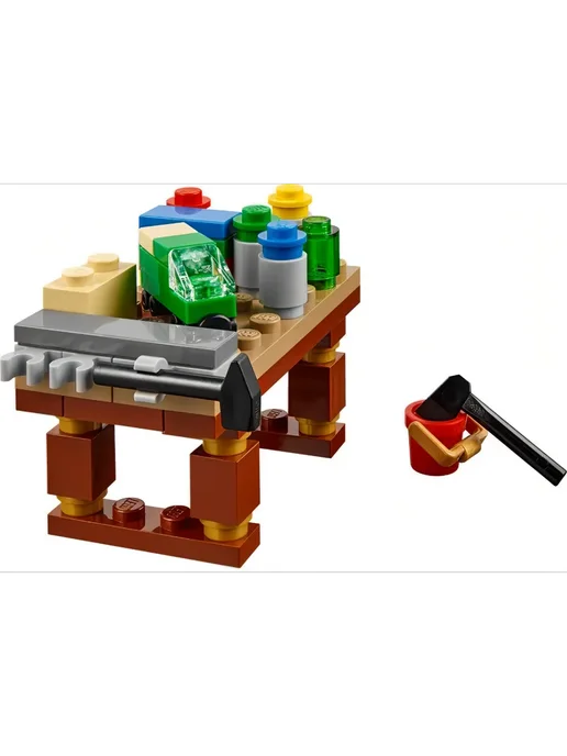 LEGO Конструктор Seasonal 40205 Мастерская эльфов, 238 дет, зеленый, фото 4