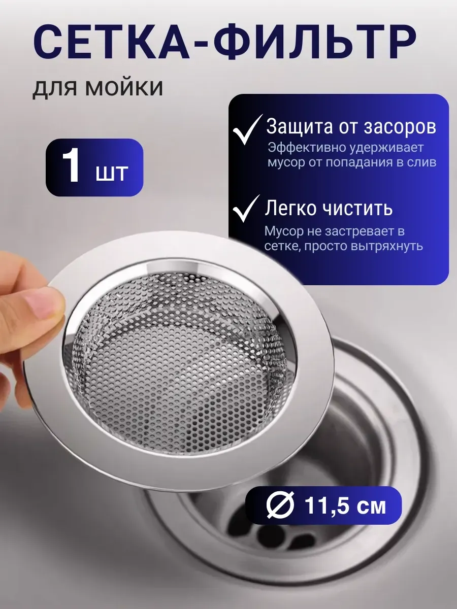 Сетка для раковины от засоров