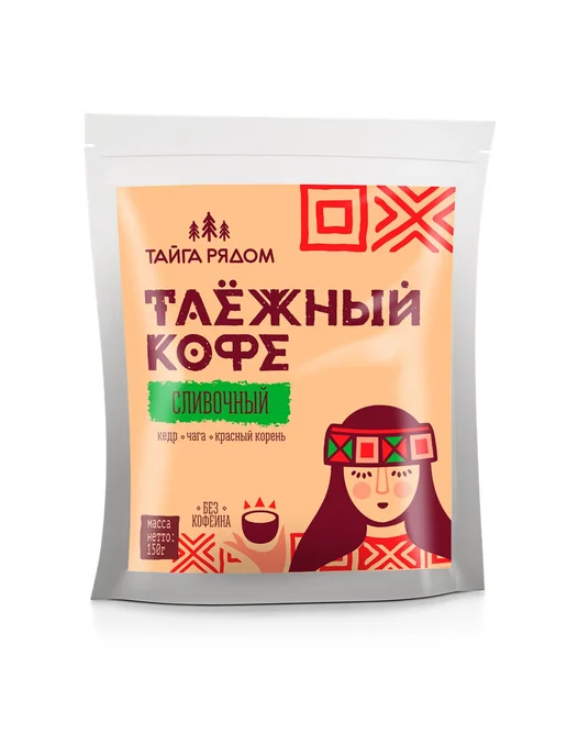 ДолСпорт Кофе таежный Сливочный "Тайга рядом" 130 г, 150 г