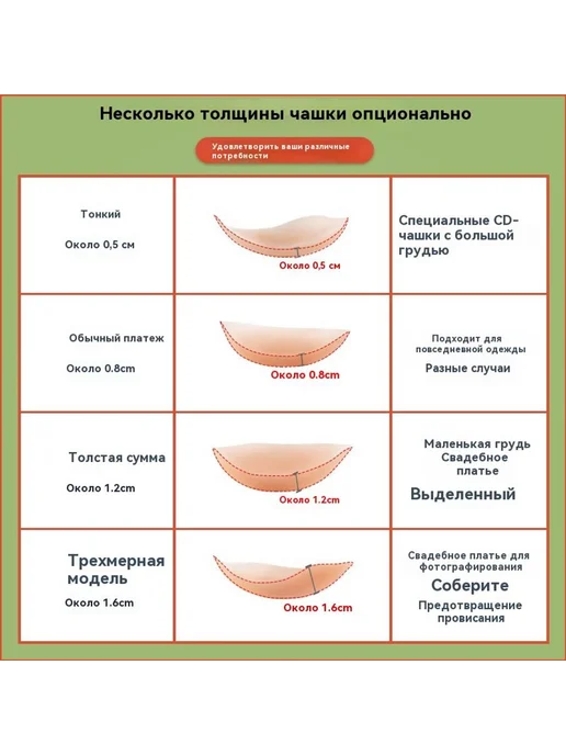 Свадебная невидимая силиконовая наклейка на груди, вариант, фото 5