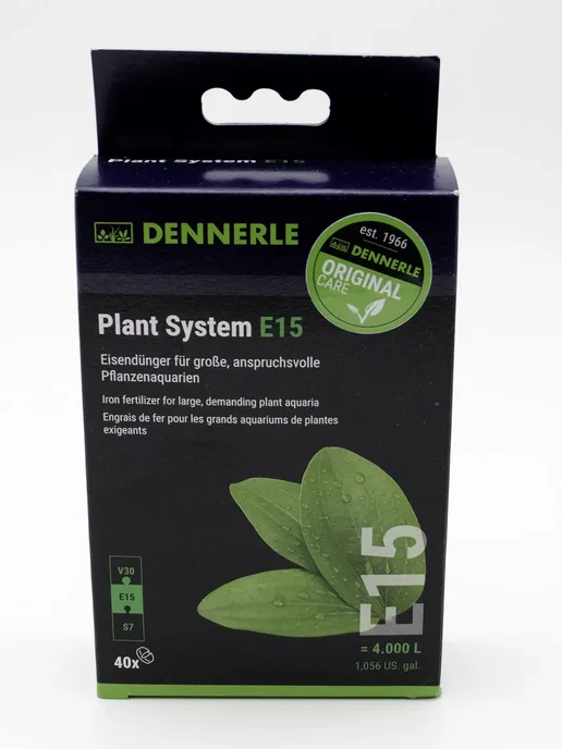 DENNERLE Plant System E15 40 таблеток удобрение для растений (железо), вариант, фото 2