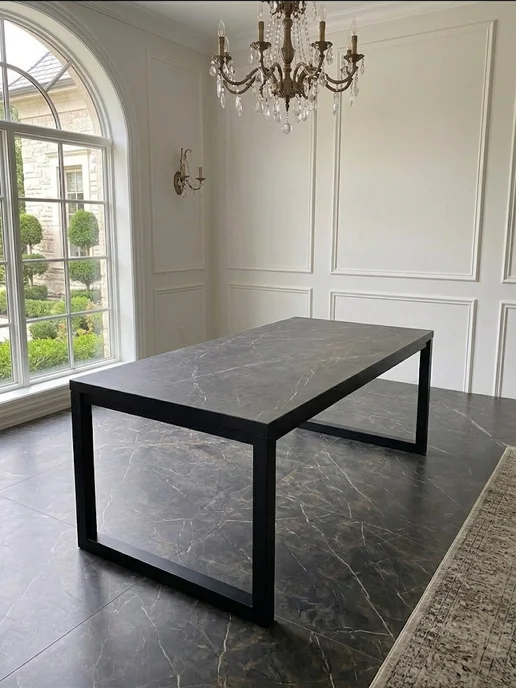 Столешница для стола 120*60 *32 дуб темный каспий, 120x60x32, фото 3