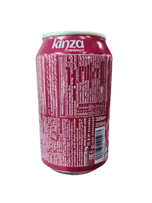 Kinza Газированный напиток Кинза Гранат, 320млх24шт, 320 мл, 24 шт, фото 5