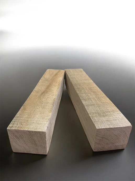 Дуб необработанный бруски 70х7х5 см 2 шт, 90x7x5 см, 2 шт, фото 3
