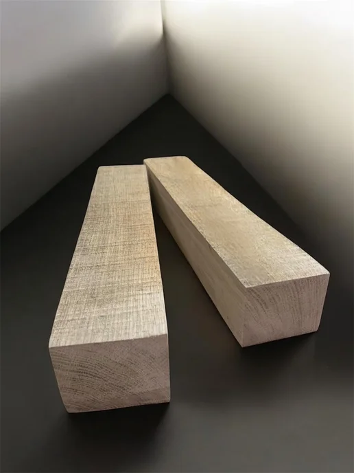 Дуб необработанный бруски 70х7х5 см 2 шт, 90x7x5 см, 2 шт, фото 7