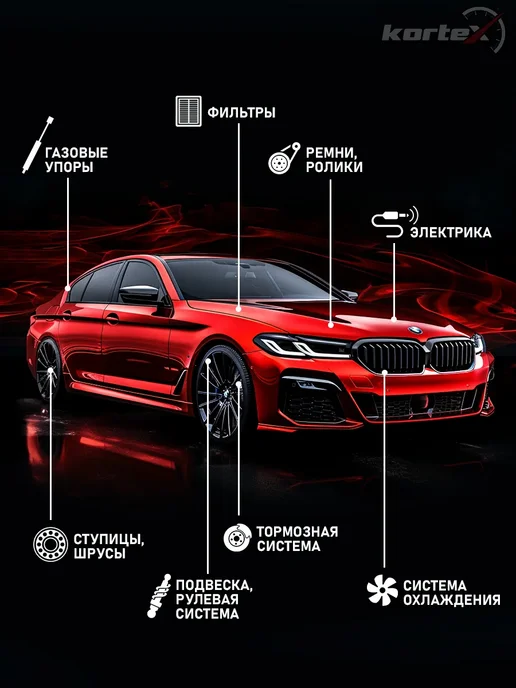 Kortex Ступица Хендай Элантра 3, Матрикс передняя, вариант, фото 4