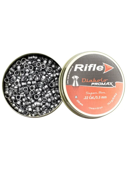 Пули пневматические Rifle Diabolo Promax 5.5 мм (250 шт, 0.9, 250 шт, фото 8