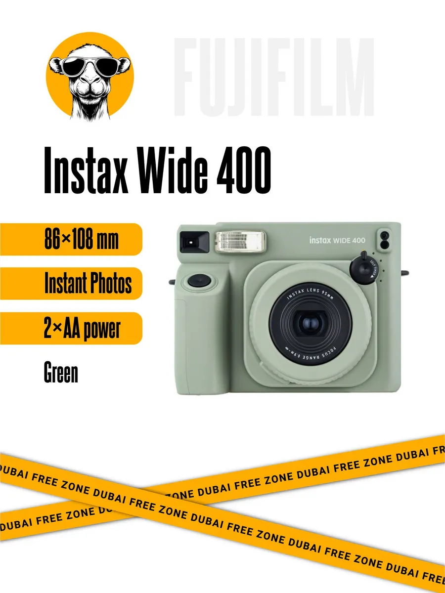 FUJIFILM Мини-принтер Instax Wide 400 Green