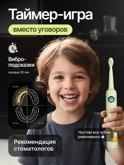 МИРОША Электрическая зубная щетка Капибара, вариант, фото 3