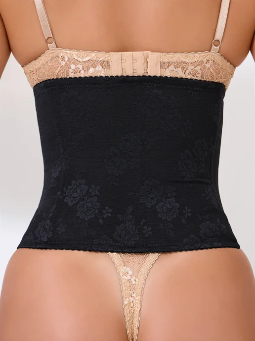 HALVA corsets Корсет утягивающий живот и талию, черный, фото 5