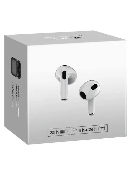 DEFENDER Гарнитура беспроводная Apods 3 Bluetooth, белый, фото 4