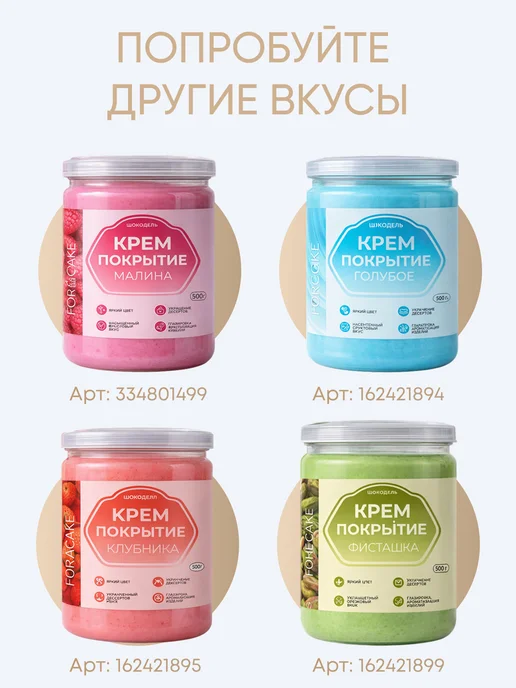 Шокодель Ганаш крем для торта готовый начинка белый шоколад 250 г, 250 г, фото 8