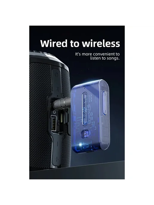 FM-трансмиттер Многофункциональный авто с Bluetooth, синий, фото 2