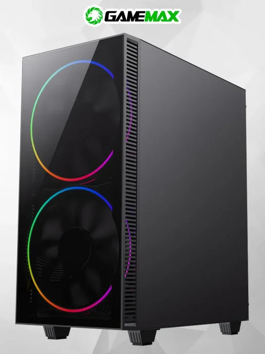 GAMEMAX Корпус для ПК Black Hole MFG. A363-TB, черный, фото 5