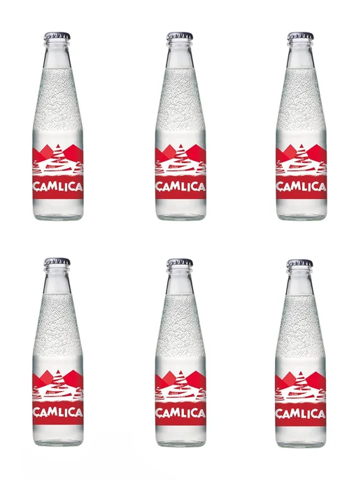 Camlica Минеральная вода газированная (лимонная), 6шт*200мл.(Cam), 6 шт, 200 мл, фото 3