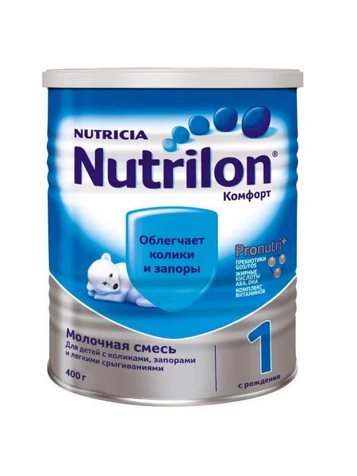 Nutrilon 1 комфорт сухая смесь детская 400,0, вариант