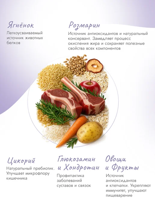 Сухой корм Best dinner Киноа для собак, крупные, ягненок, 10 кг, фото 7