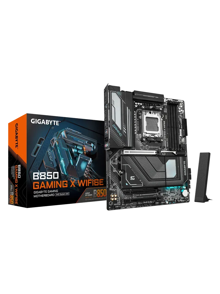 Материнская плата B850 GAMING X WIFI6E AM5 AMD B850 ATX RTL Gigabyte 556467049 купить в интернет‑магазине Wildberries