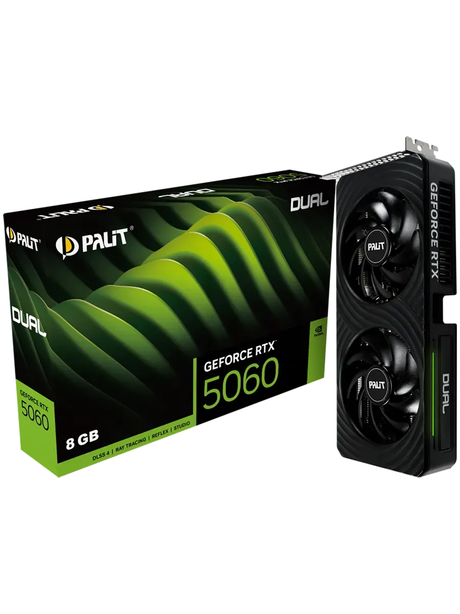 Palit Видеокарта RTX 5060 8 ГБ RTL (NE75060019P1-GB2063D)