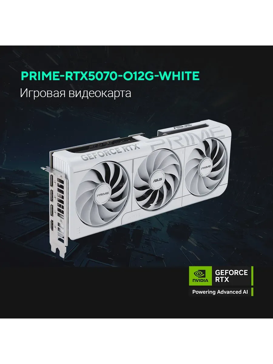 Asus Видеокарта RTX 5070 12 ГБ RTL (90YV0M19-M0NA00)