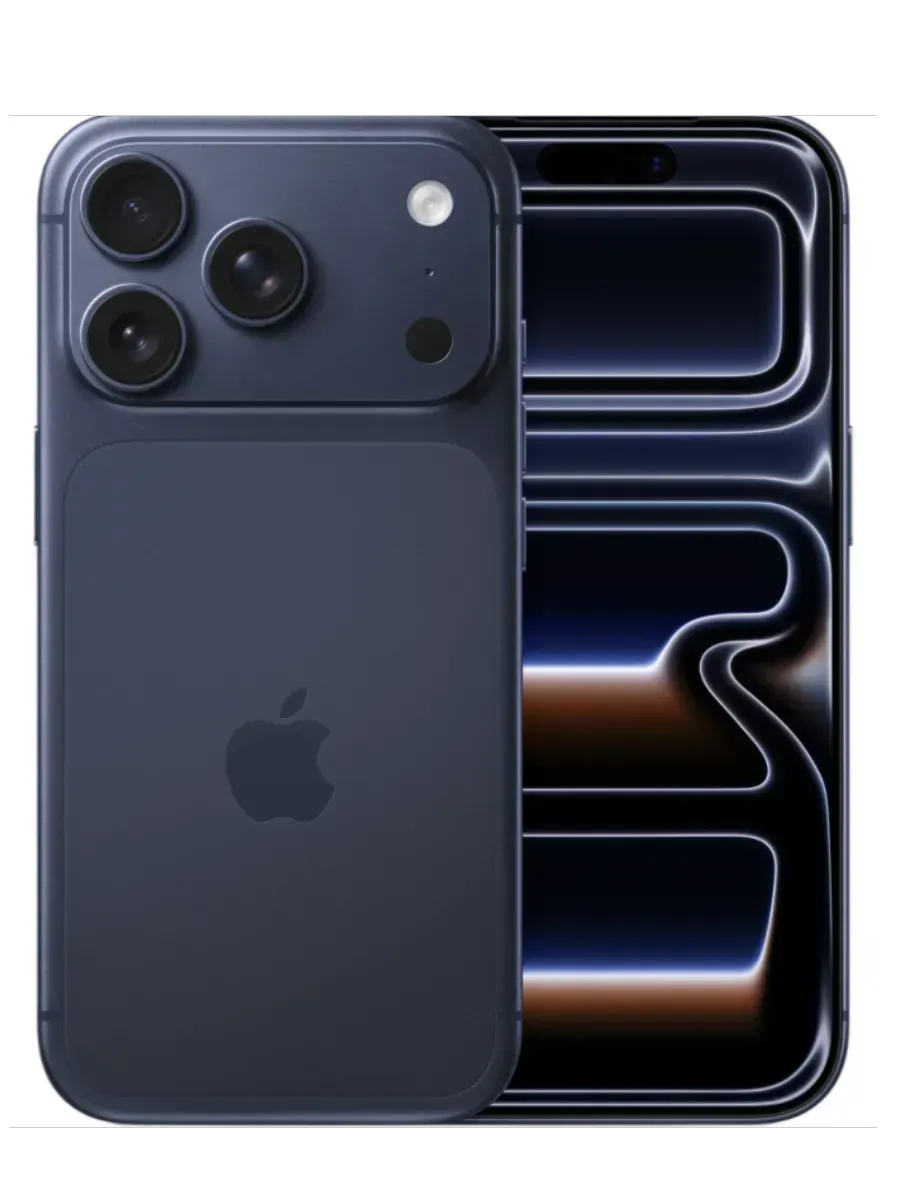 iPhone 17 Pro 256 ГБ, eSIM, Deep Blue Apple. Цвет синий.