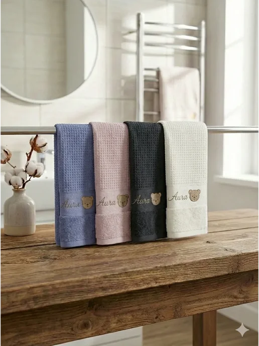 LISTING textile Кухонные полотенца вафельные набор 4 шт, 4 шт, фото 4