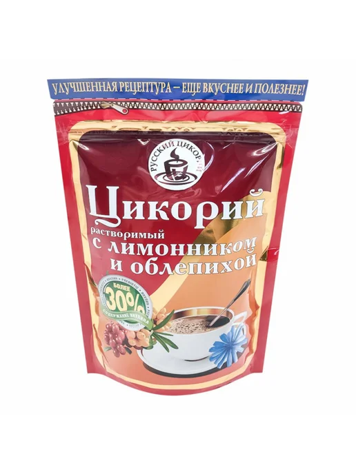 Russkiy Tsikoriy Цикорий растворимый с лимонником и облепихой 100г, 100 г
