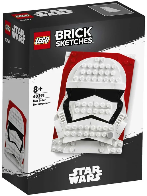 LEGO Конструктор Brick Sketches 40391 Штурмовик Первого ордена, вариант