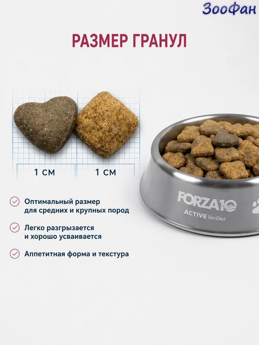 Сухой корм Forza 10 Intestinal Заболевания для собак, 10 кг, фото 2
