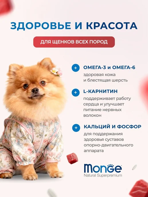 Сухой корм MONGE Dog Speciality для собак, щенки, 12,3 кг, фото 2