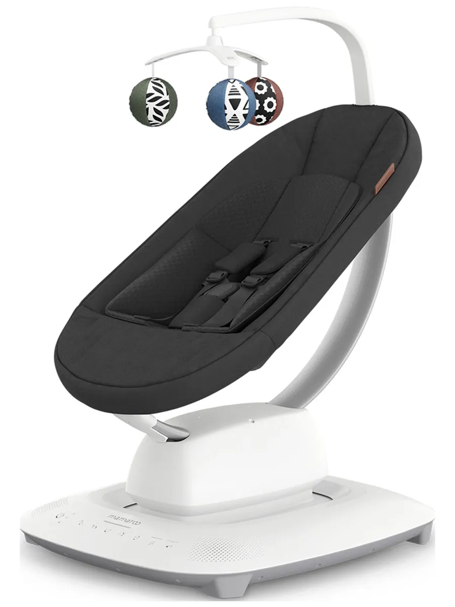 Шезлонг Mamaroo Jake - Charcoal Melange (2001-MRO-EU-JKE)