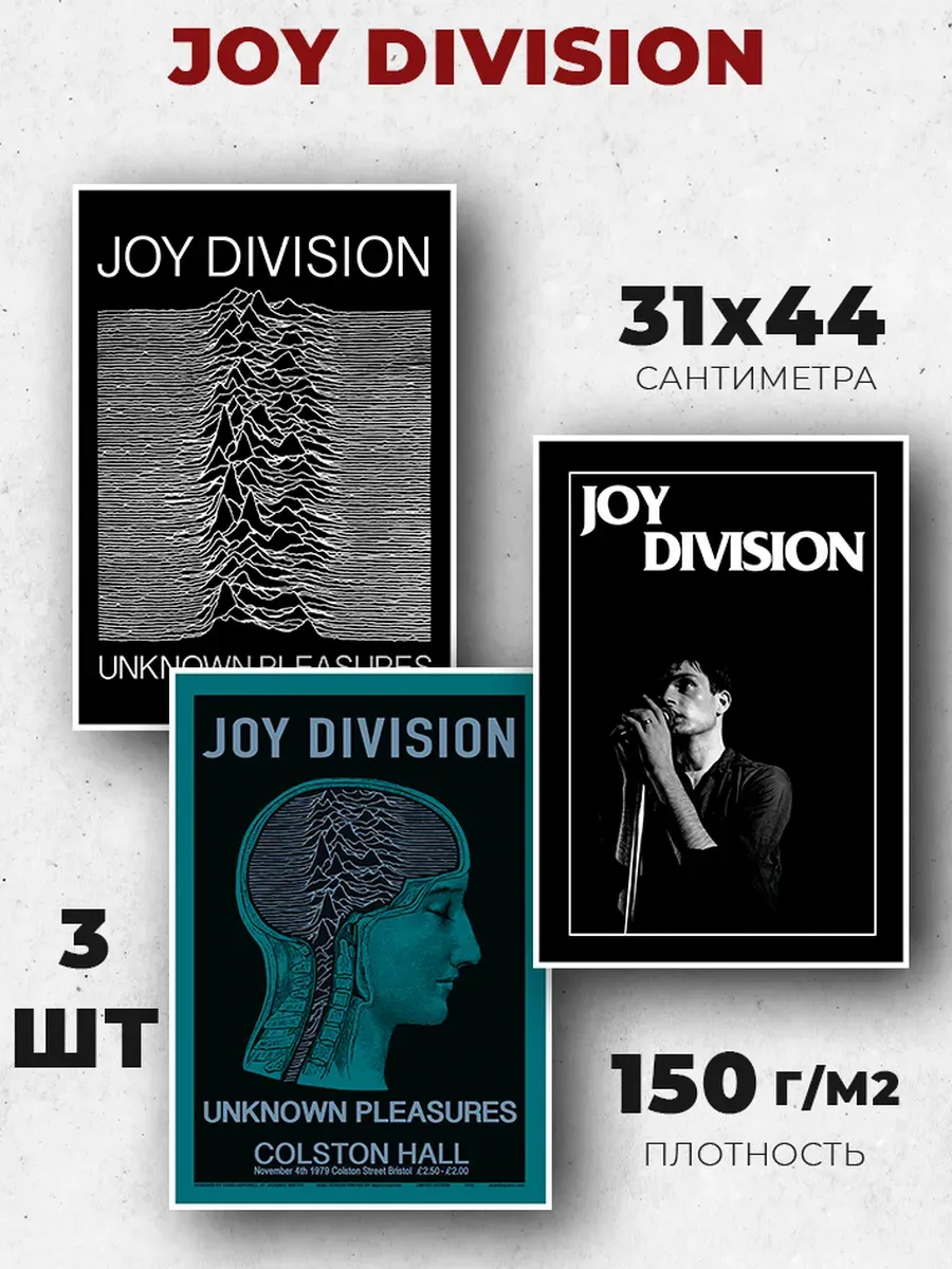 Постер интерьерный Joy Division
