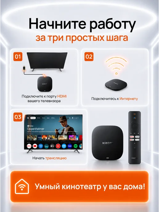 Xiaomi Смарт ТВ приставка Mi TV Box S (3rd Gen) Global, вариант, фото 6