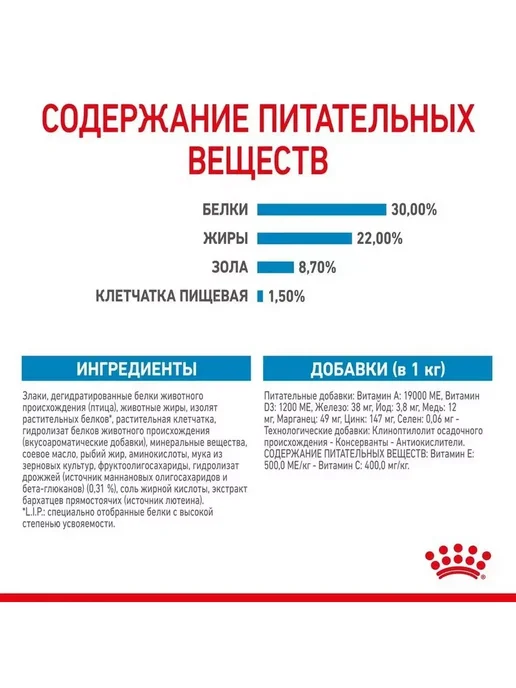 Сухой корм Royal canin Starter Стартер для собак, мелкие, щенки, 1 кг, фото 8
